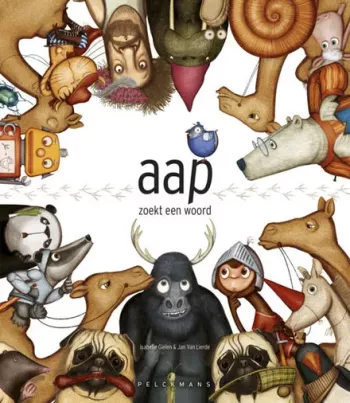 Cover van Aap zoekt een woord