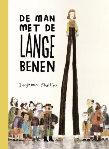 Cover van De man met de lange benen