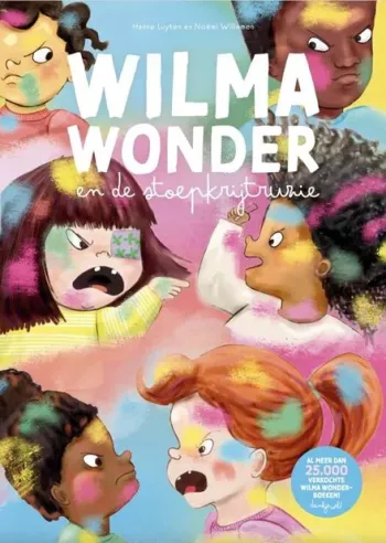 Cover van Wilma Wonder en de stoepkrijtruzie