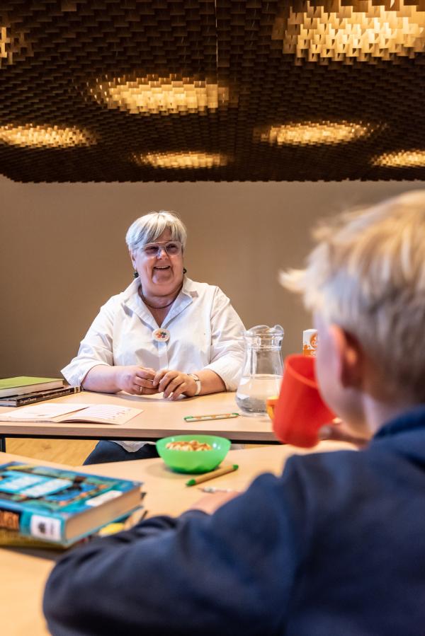 een Leesjury-leesgroep in actie