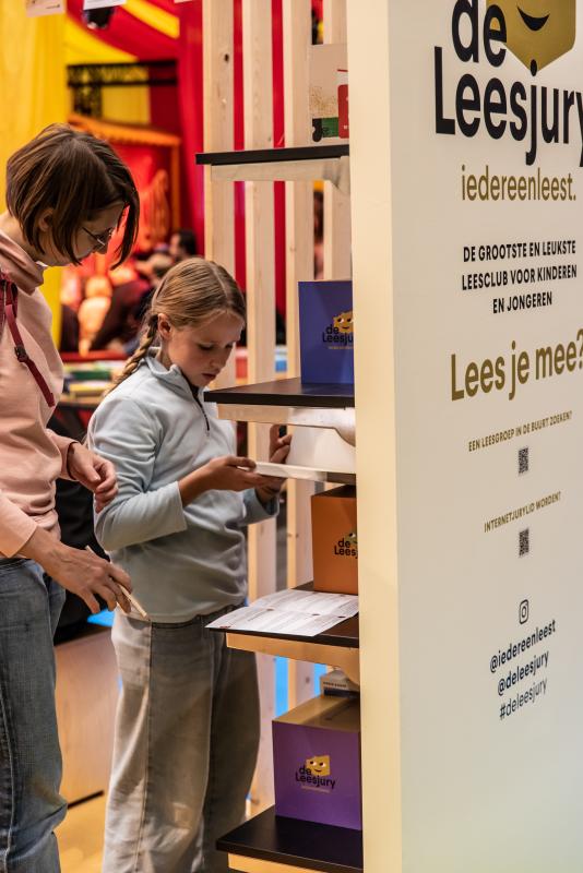 Leesjury-wedstrijd op Boektopia