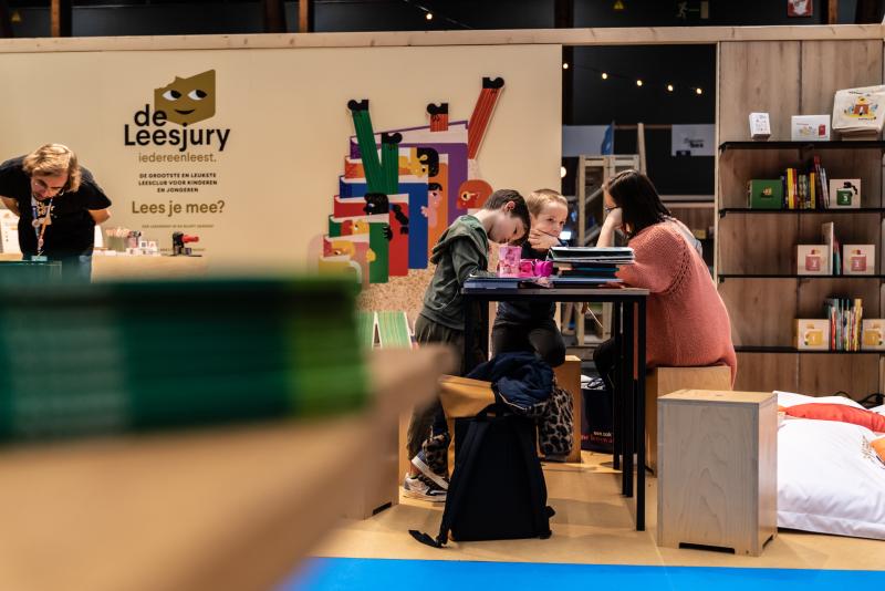 Leesjury-wedstrijd op Boektopia