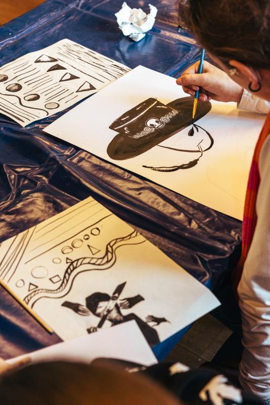 workshop van Will Limba-Moleka