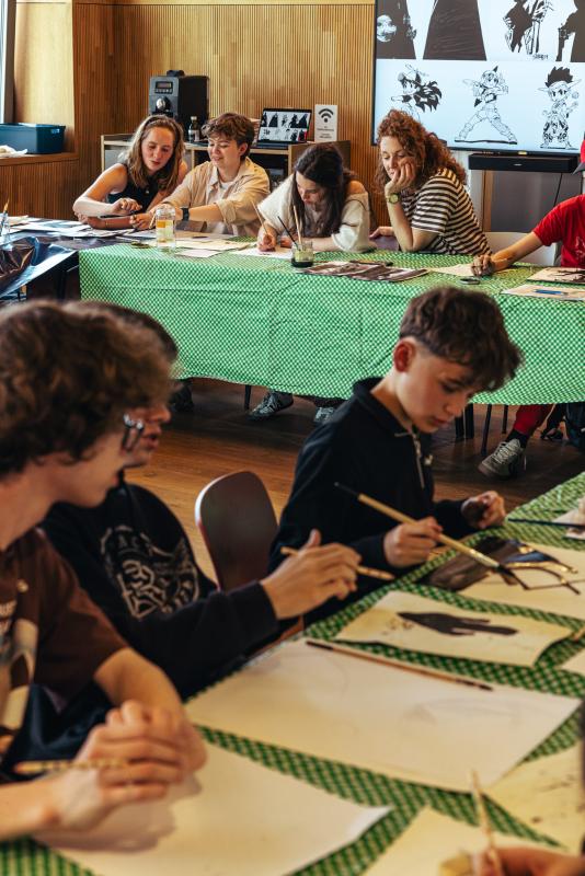 workshop van Will Limba-Moleka